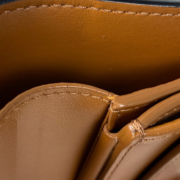 Celine Small Trifold Wallet Triomphe Canvas Brown - Picture 4 of 7